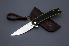 Фото Складной нож Амур Техно малый, сталь N690, рукоять G10 черно-зеленый