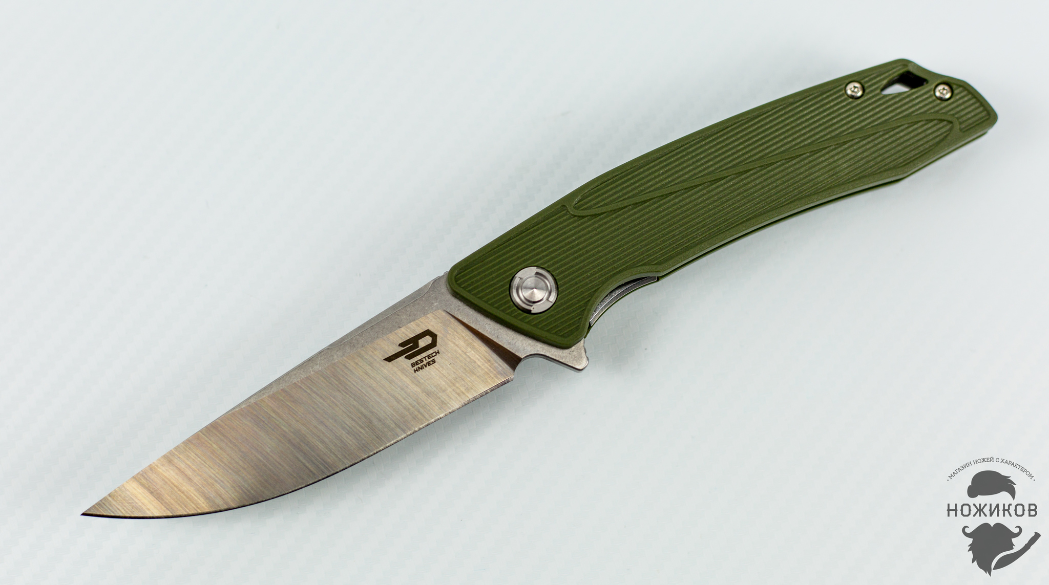 Складной нож Bestech Spike BG09B-2, сталь Sandvik 12C27 от Ножиков