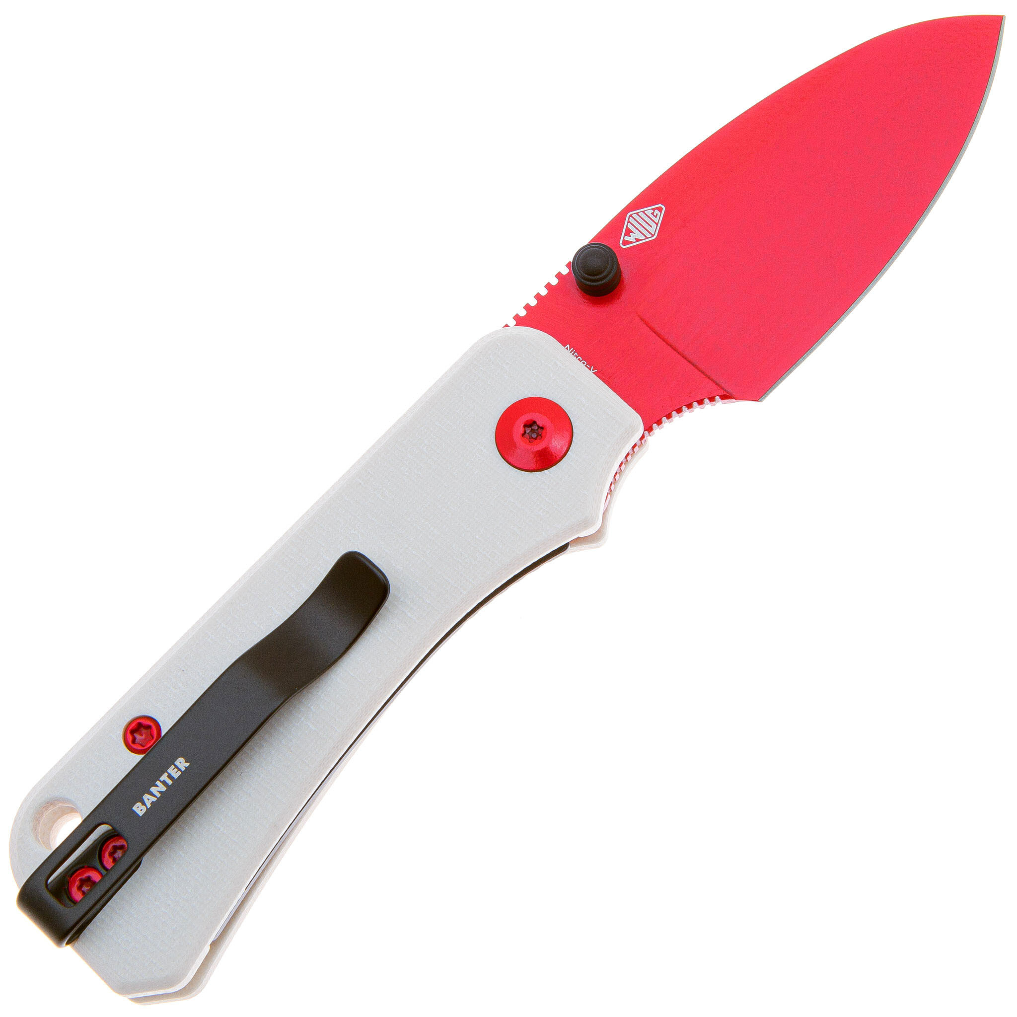 Складной нож CIVIVI Baby Banter Red, сталь Nitro-V, рукоять G10 - фото 2
