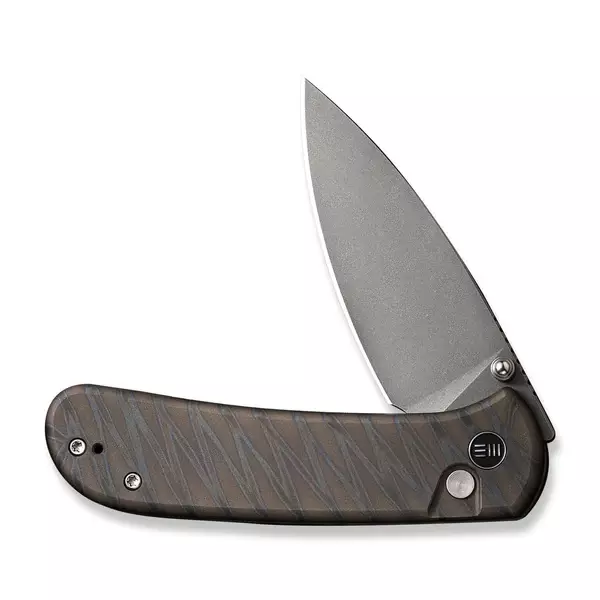 Складной нож WE Knife Qubit, сталь CPM-20CV, рукоять титан - фото 4