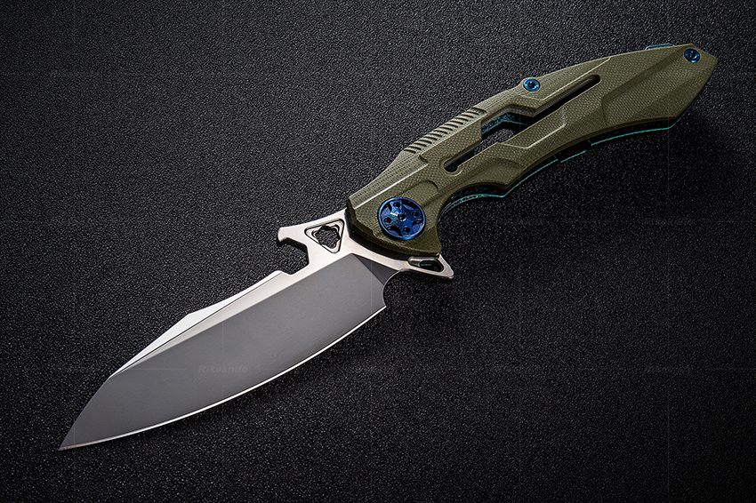 Нож складной Rikeknife M3 green - фото 9