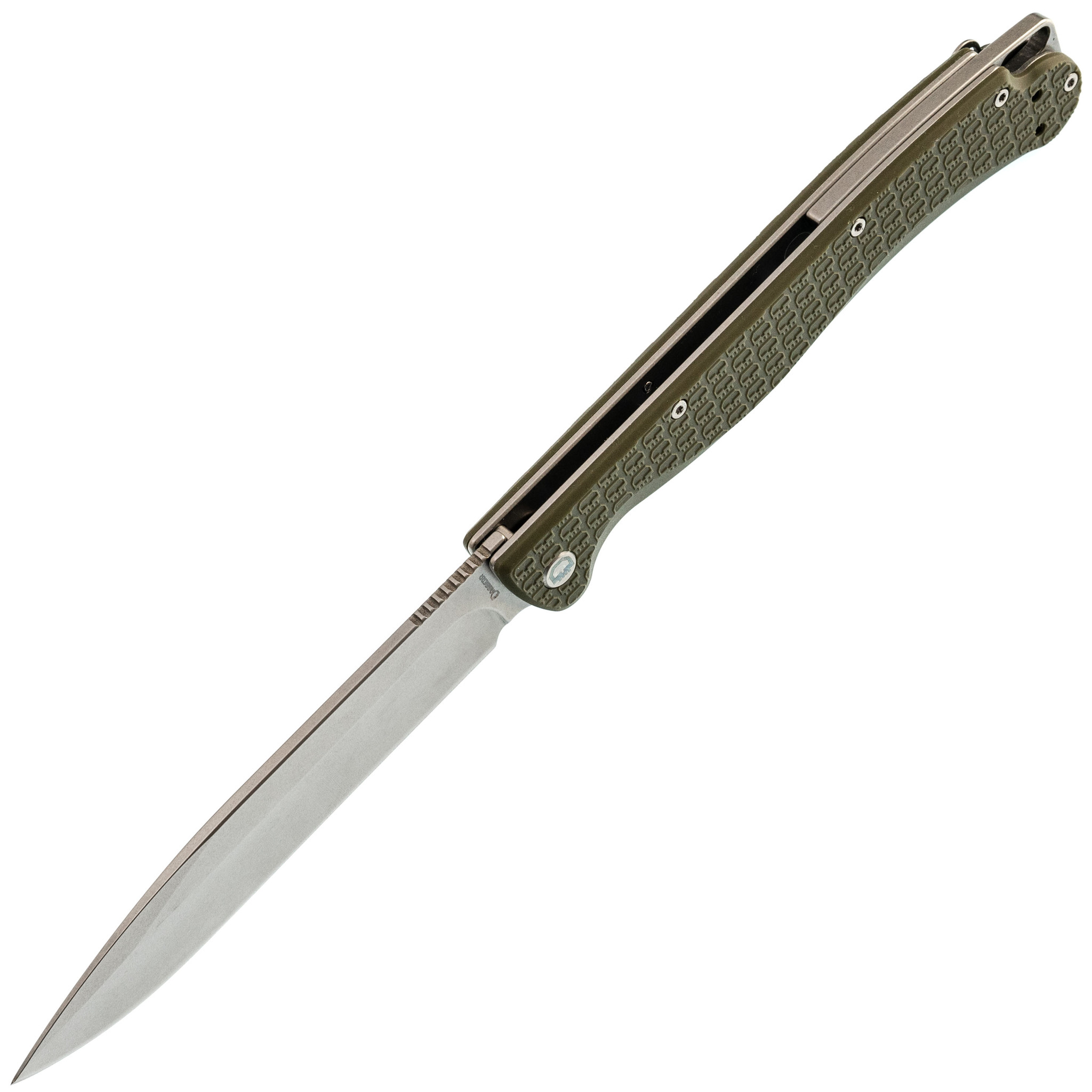 Складной нож Dagger Finka Olive DL, сталь 8cr14mov, рукоять FRN - фото 2