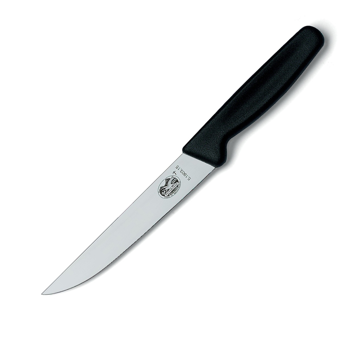 Кухонный нож для нарезки Victorinox Standard Carving, сталь X50CrMoV15, рукоять полипропилен, черный от Ножиков