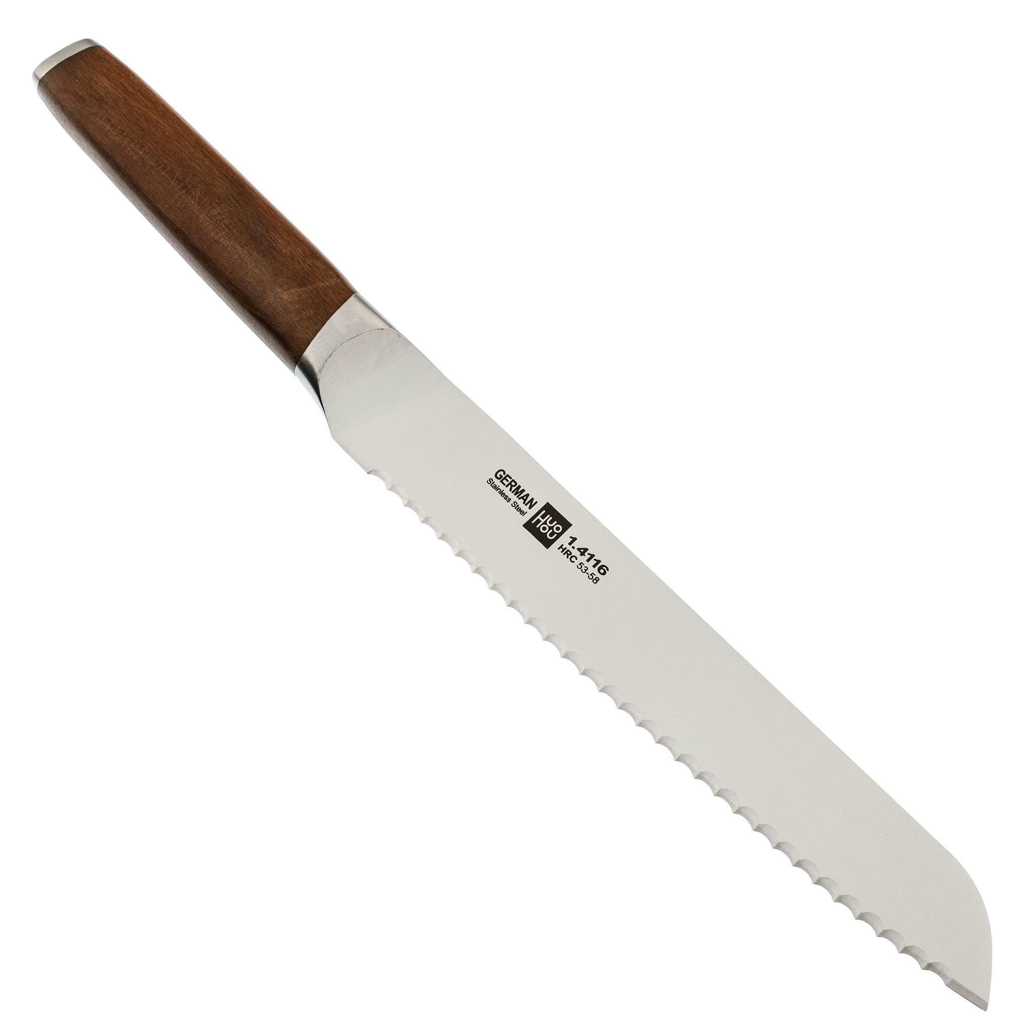 фото Набор кухонных ножей на подставке xiaomi huohou molybdenum vanadium steel kitchen knife set