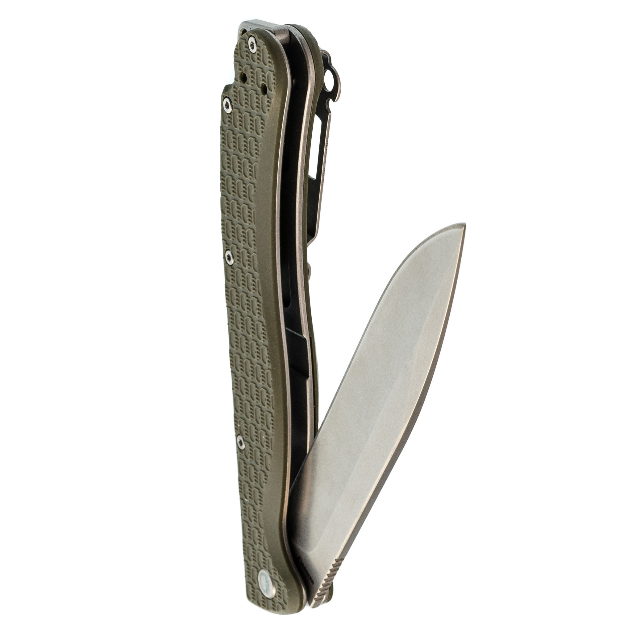 Складной нож Dagger Finka Olive DL, сталь 8cr14mov, рукоять FRN - фото 5