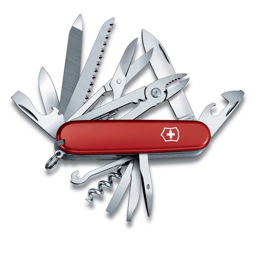 Нож перочинный Victorinox Handyman 1.3773 91мм 24 функции красный - фото 2