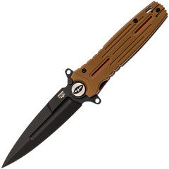 Фото Складной нож НОКС Кондор М356, сталь D2, рукоять G10, песочный