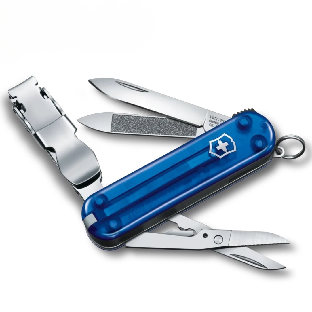 

Нож-брелок Victorinox NailClip 580, 8 функций синий