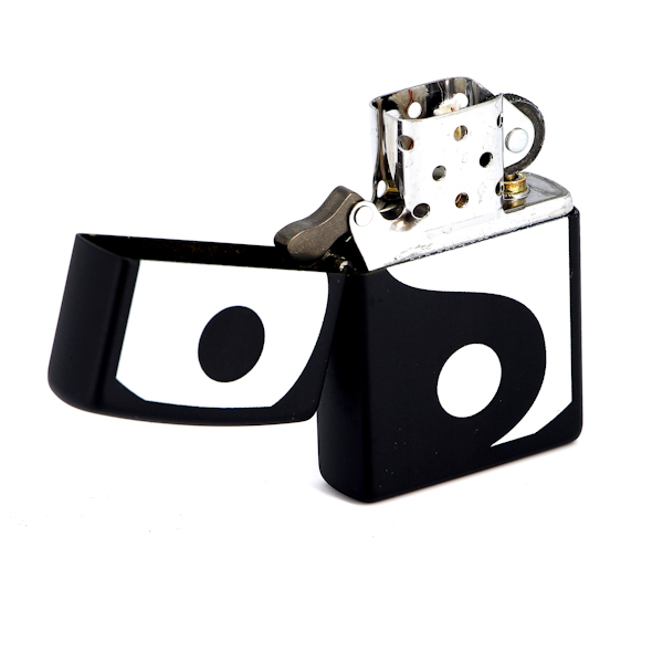 Зажигалка ZIPPO Y&Y Black Matte, латунь с порошковым покрытием, черный, матовая, 36х56х12 мм - фото 2