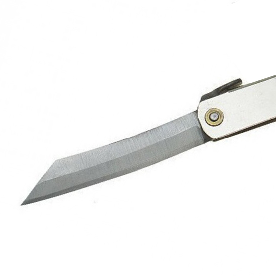 Нож складной Higonokami HKI-070Silver, сталь AoGam - фото 4