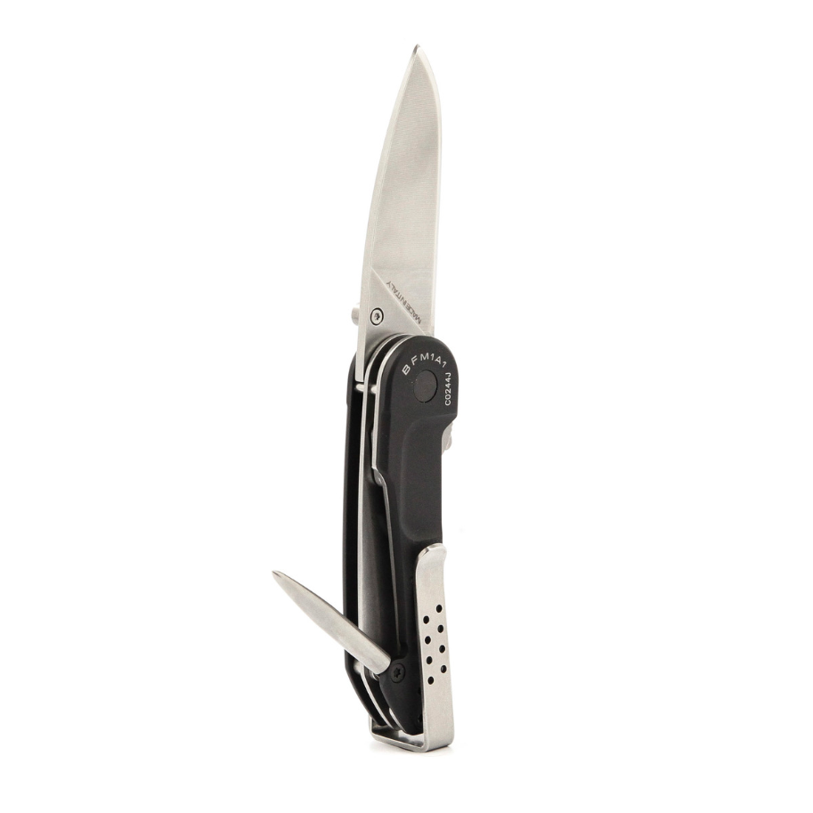 Многофункциональный складной нож Extrema Ratio BF M1A1 Stonewashed, сталь Bhler N690, рукоять алюминий - фото 4