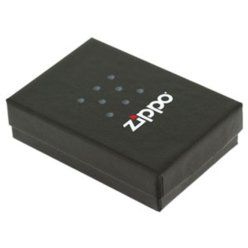 Зажигалка ZIPPO Y&Y Black Matte, латунь с порошковым покрытием, черный, матовая, 36х56х12 мм - фото 3