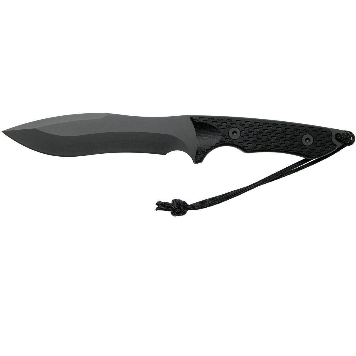 Нож с фиксированным клинком Spartan Blades Ronin Shinto, клинок черный, сталь CPM-S35VN, рукоять черная микарта - фото 2