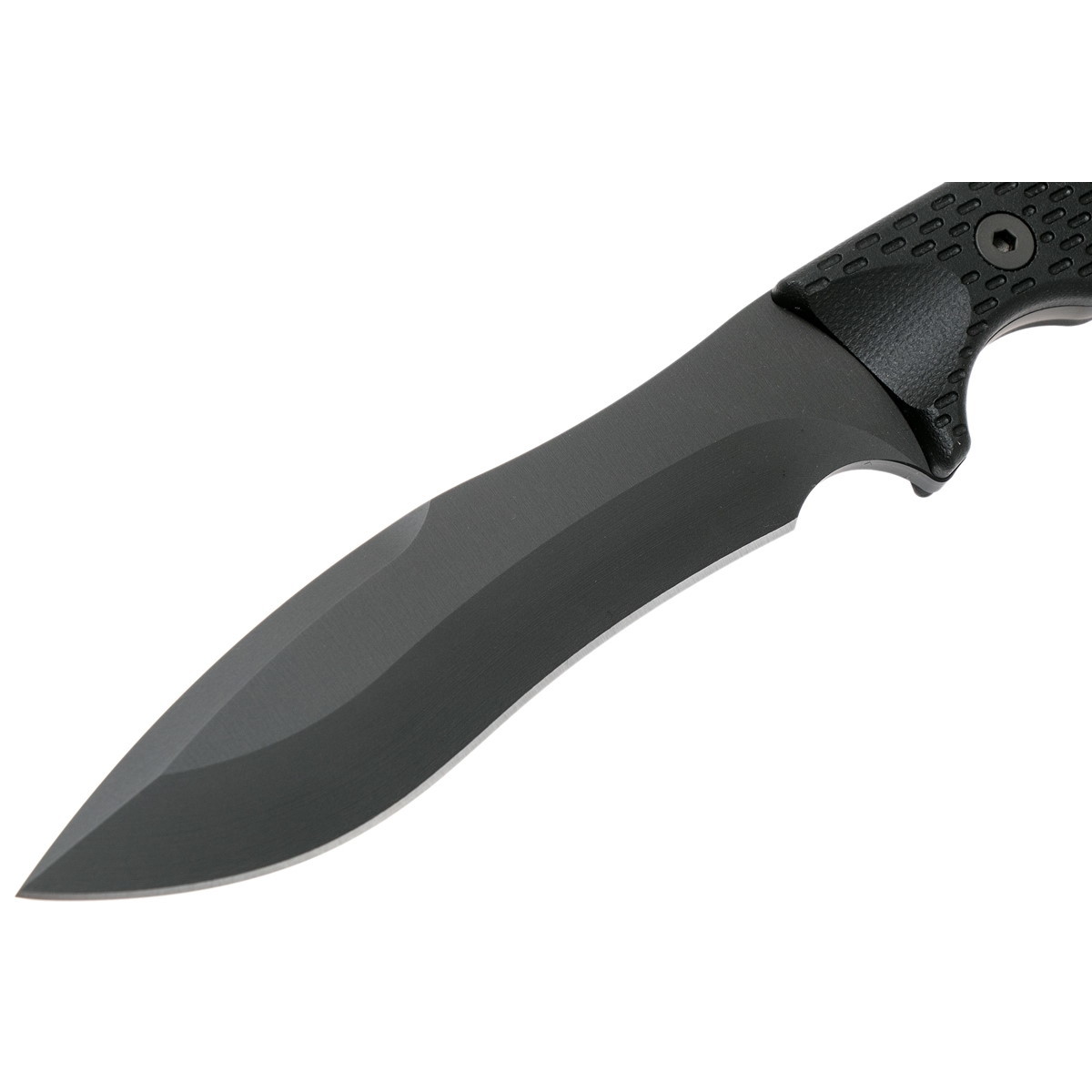 Нож с фиксированным клинком Spartan Blades Ronin Shinto, клинок черный, сталь CPM-S35VN, рукоять черная микарта - фото 4