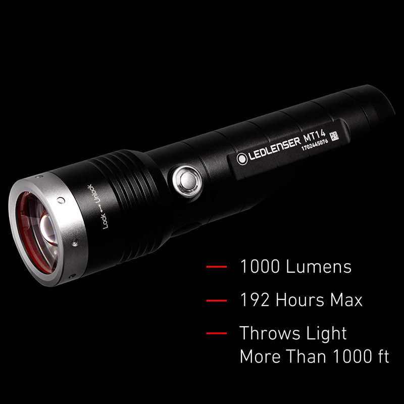 Фонарь аккумуляторный LED Lenser MT14, 1000 лм. от Ножиков