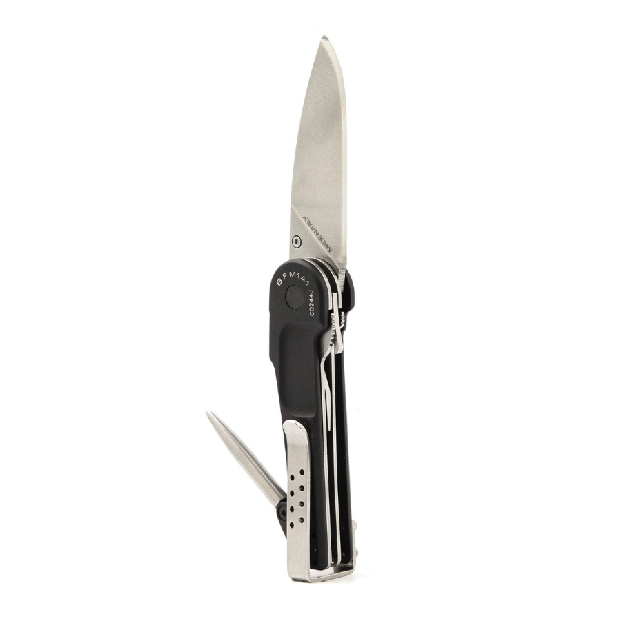 Многофункциональный складной нож Extrema Ratio BF M1A1 Stonewashed, сталь Bhler N690, рукоять алюминий - фото 10
