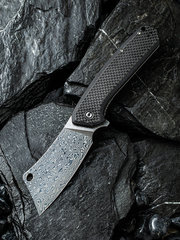 Фото Складной нож тяпка CIVIVI Mastodon,сталь Damascus, G10