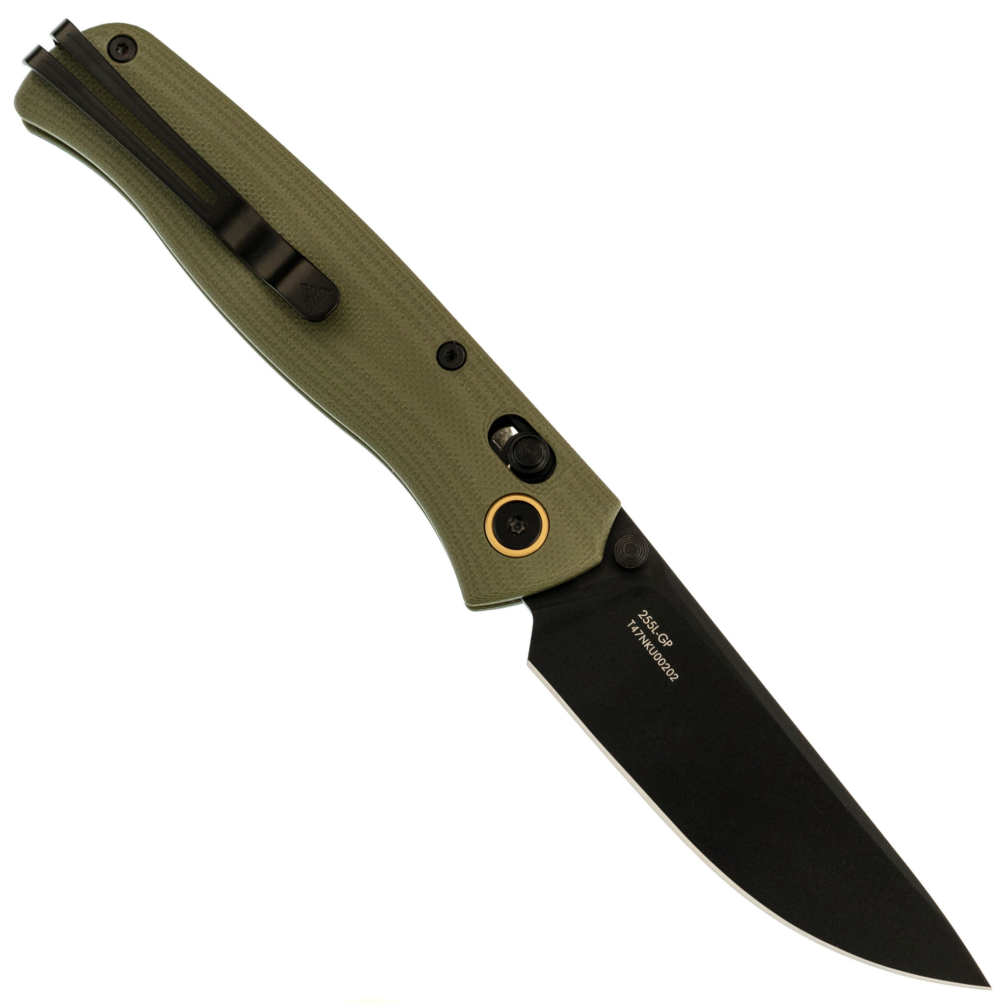 Складной нож SRM 255I-GP, сталь 10Cr15MoV PVD, рукоять OD Green G10 - фото 3