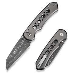 Фото Складной нож CIVIVI Pragma Prime, сталь Damascus, рукоять алюминий