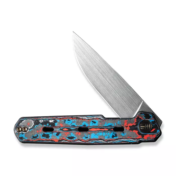 Складной нож We Knife Navo, сталь CPM-20CV, рукоять карбон/титан + МЕРЧ В ПОДАРОК - фото 4