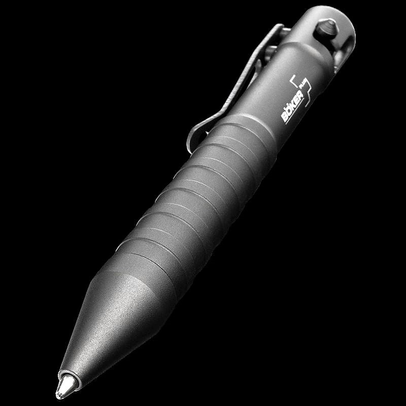 Тактическая ручка K.I.D. Cal .50 Titan, Boker Plus 09BO073, серебристая - фото 3