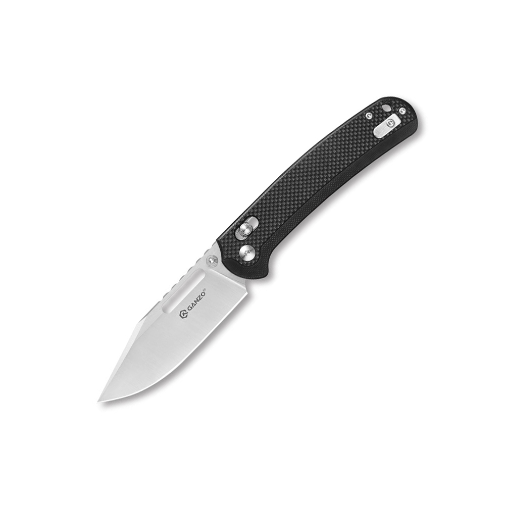 Складной нож Ganzo G768-BK, сталь D2, рукоять G10 черная