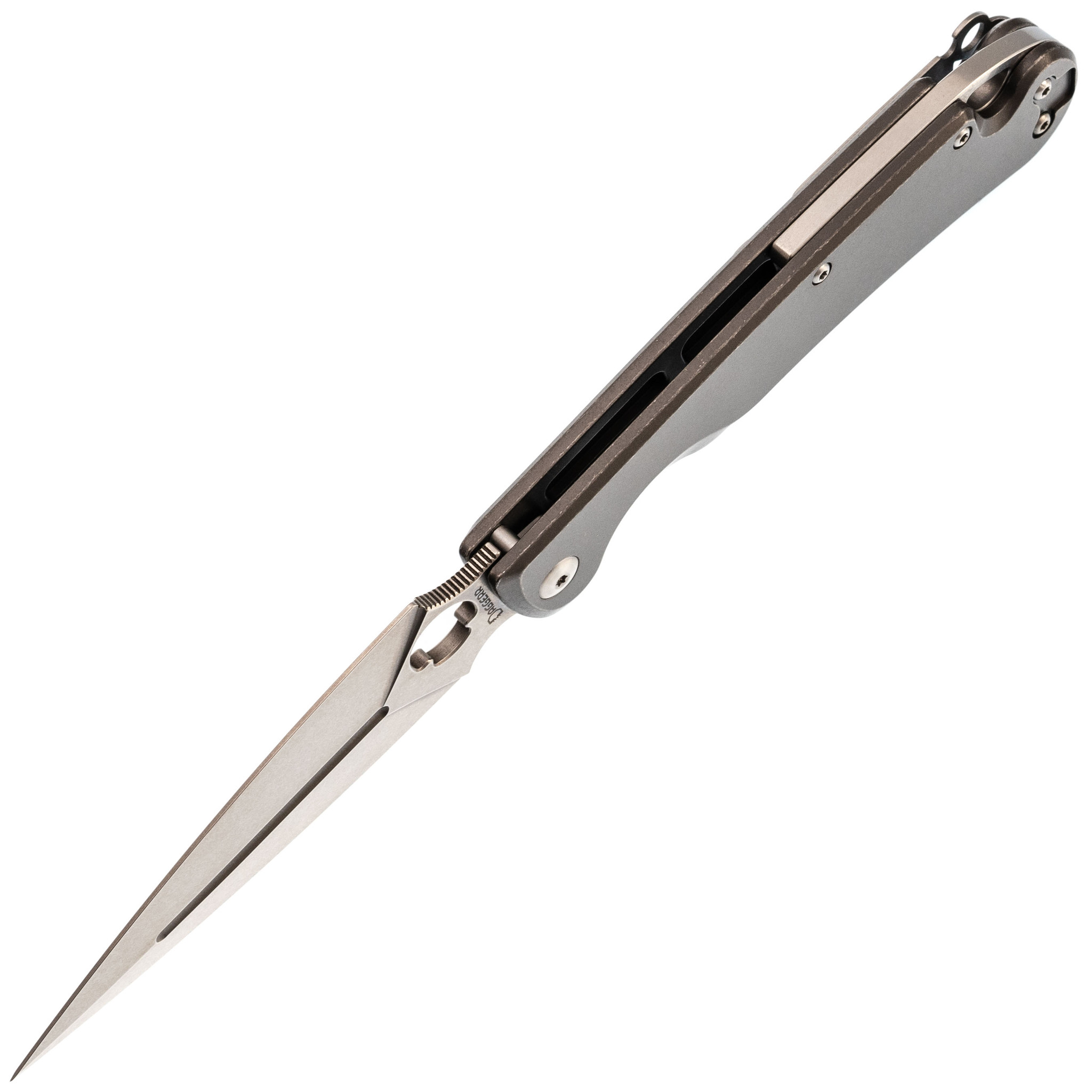 Складной нож Dagger Arrow Gray SW, сталь D2, рукоять сталь - фото 2