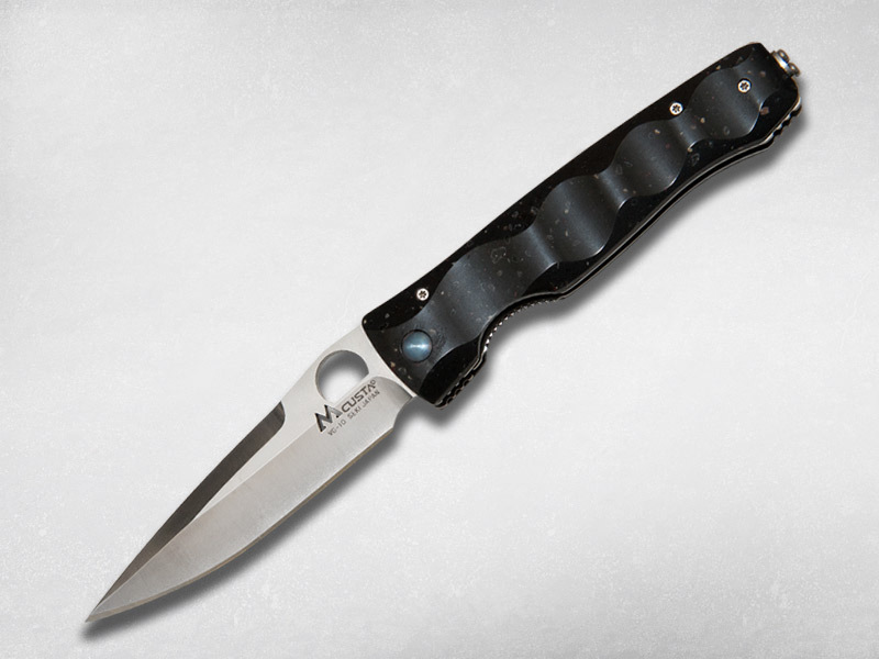 фото Складной нож mcusta elite mc-0123, сталь vg-10, рукоять corian® (искусственный камень)