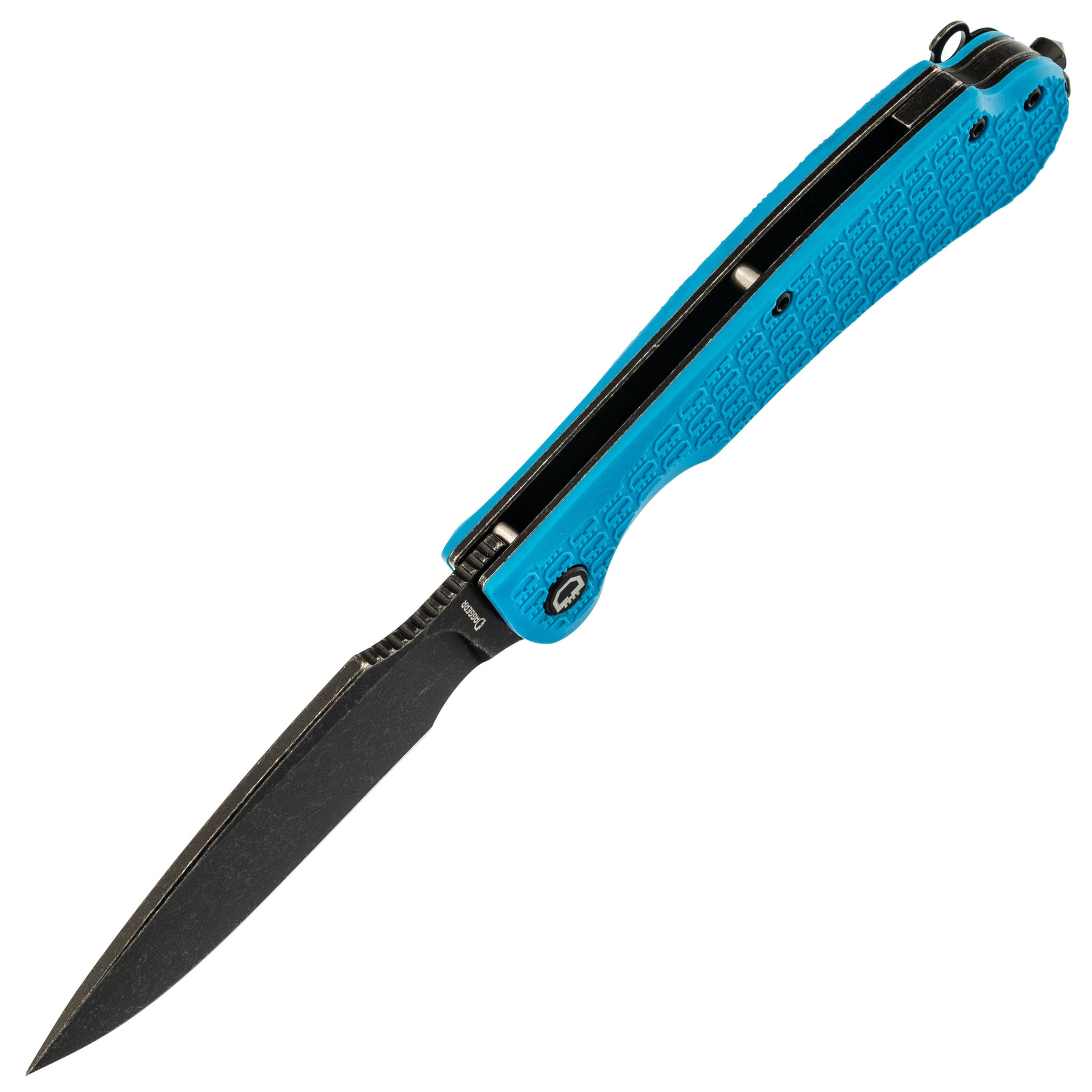 Складной нож Daggerr Fielder Blue BW, сталь 8Cr14MoV, рукоять FRN - фото 3