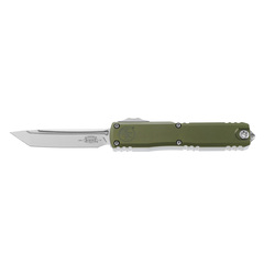 Фото Автоматический нож Microtech Ultratech Gen IV T/E, сталь M390MK, рукоять алюминий, зеленый