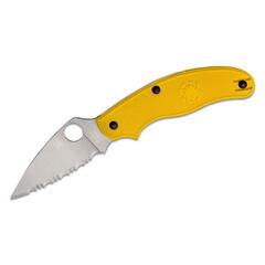 Фото Складной нож Spyderco UK Penknife Salt 94SYL, сталь LC200N, рукоять FRN