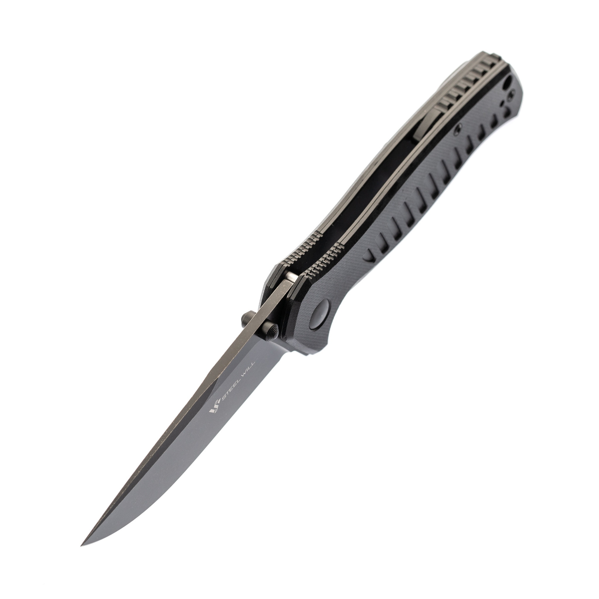 Складной нож Barghest Mini Steel Will, сталь D2 BW, рукоять Black G10 - фото 2