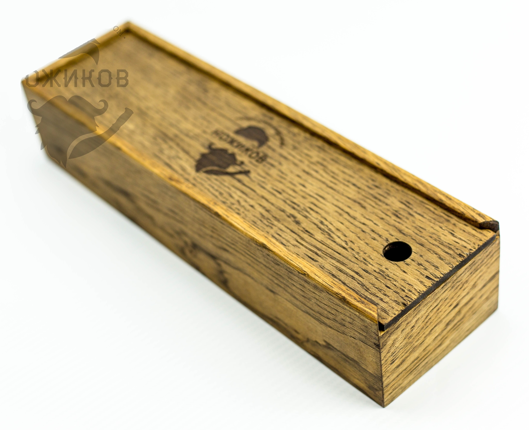 Подарочная коробка для  ножей, дуб - фото 2