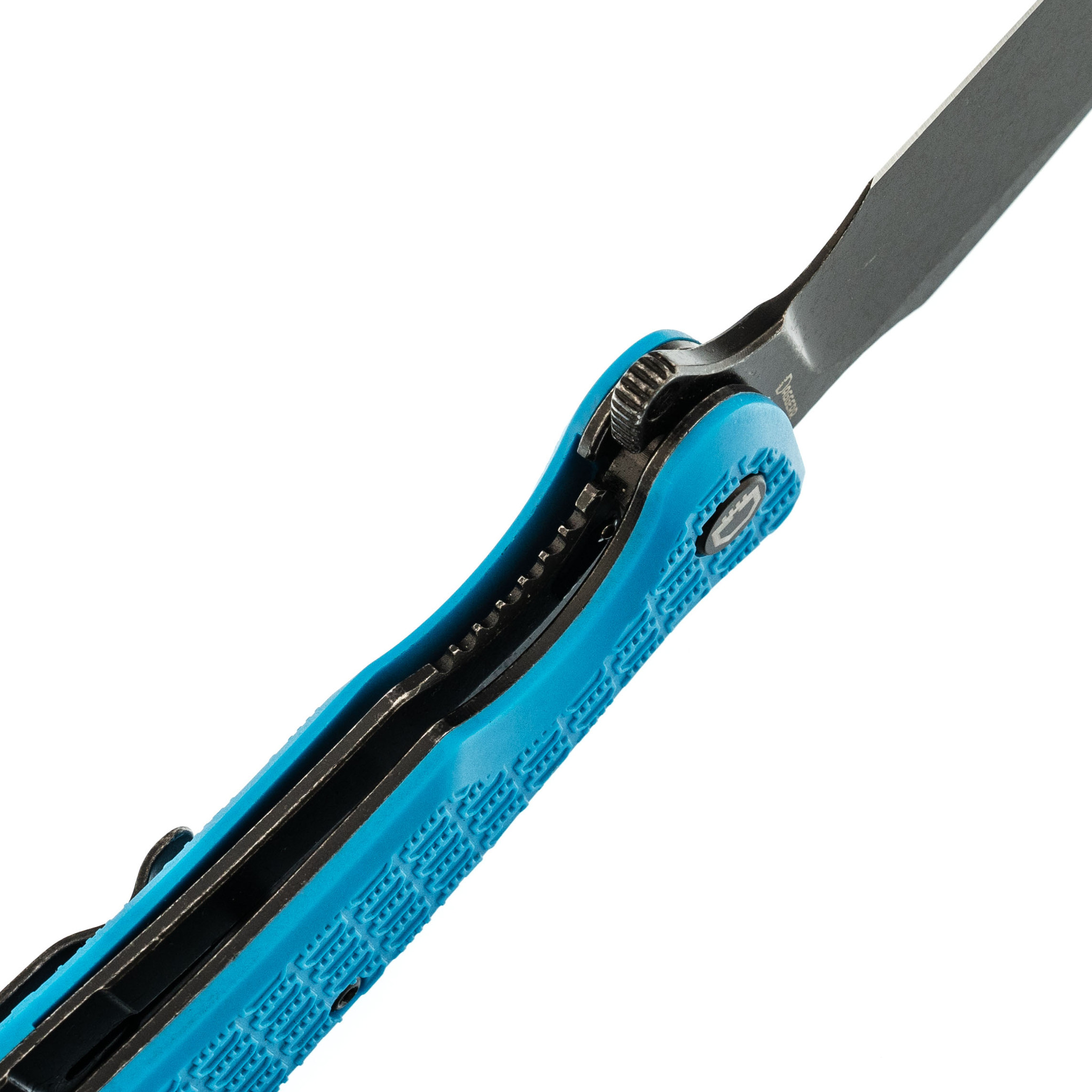 Складной нож Daggerr Fielder Blue BW, сталь 8Cr14MoV, рукоять FRN - фото 6
