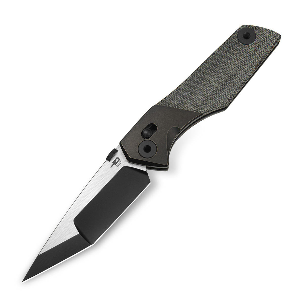 Складной нож Bestech Knives Cetus, сталь M390, рукоять микарта, зеленый