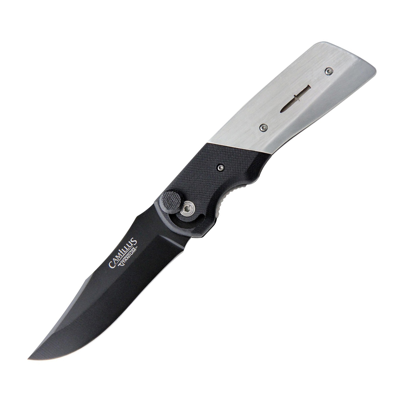 Складной нож Camillus Cuda Bolt®, сталь AUS-8, рукоять алюминиево-магниевый сплав с добавлением кремния