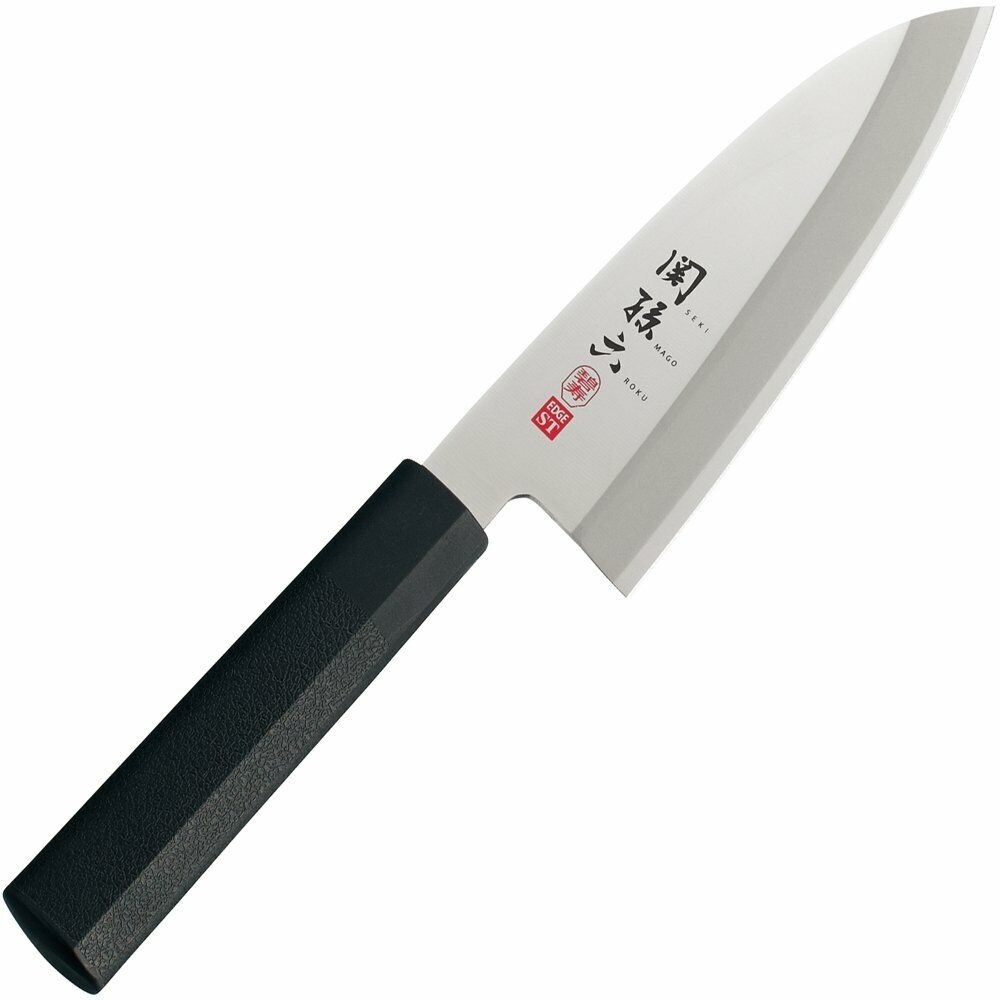 фото Кухонный нож деба seki magoroku edgest 150 мм, нержавеющая сталь kai
