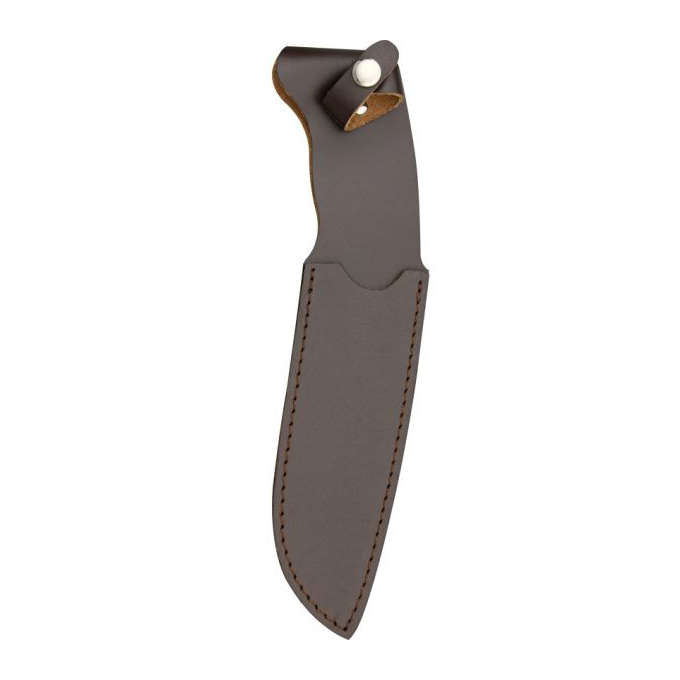 Нож Fox BlackFox Hunting Knife, сталь 440А, рукоять Pakka Wood, коричневый от Ножиков