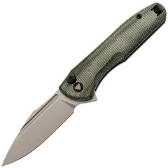 Фото Складной нож Trivisa Antliae-04GM, сталь 14C28N, рукоять микарта