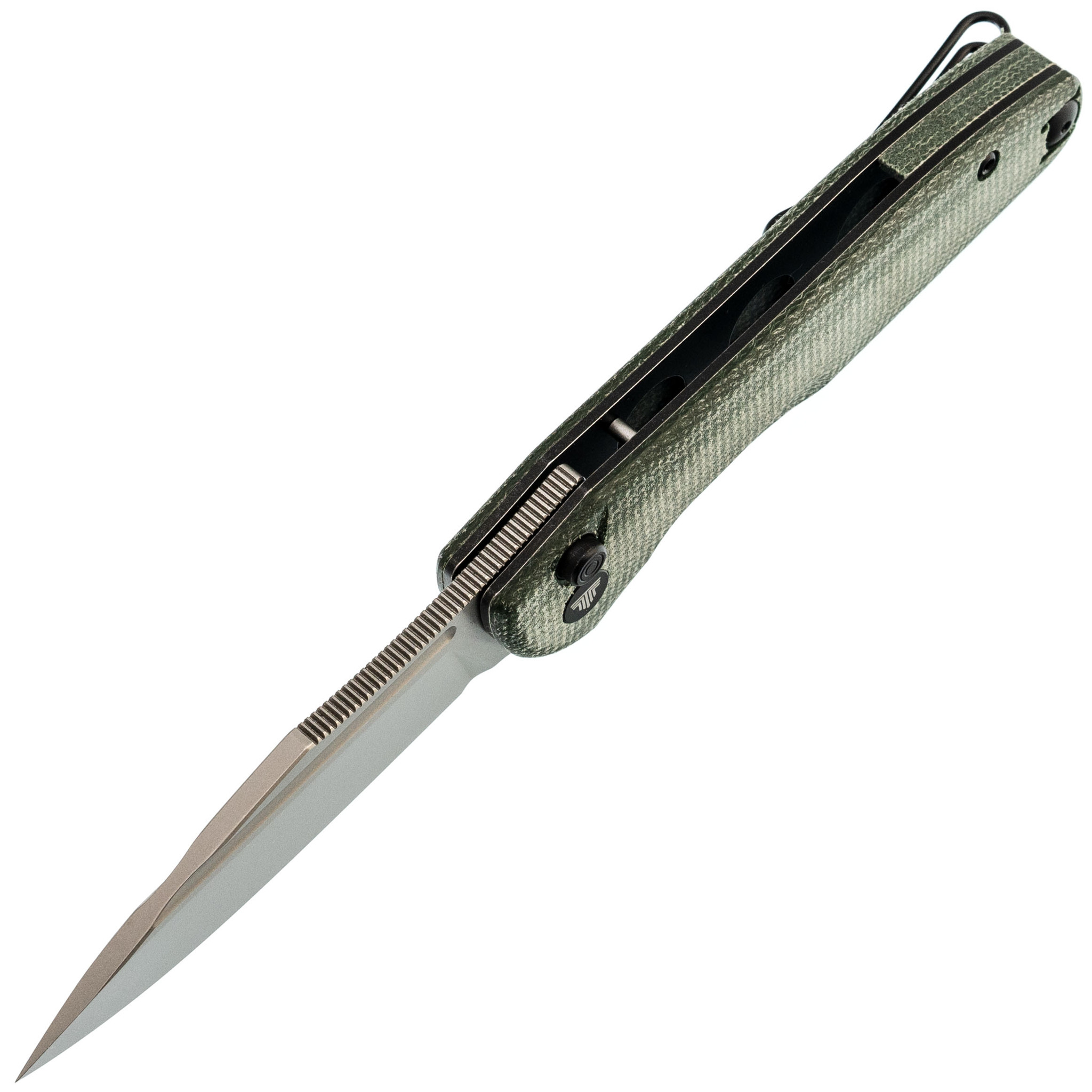Складной нож Trivisa Antliae-04GM, сталь 14C28N, рукоять микарта - фото 2
