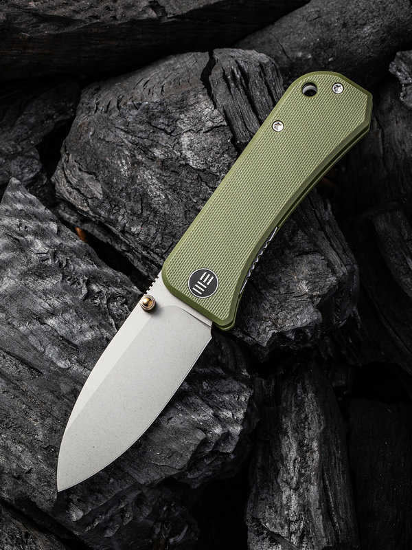 Складной нож WE Knife Banter Green, S35VN