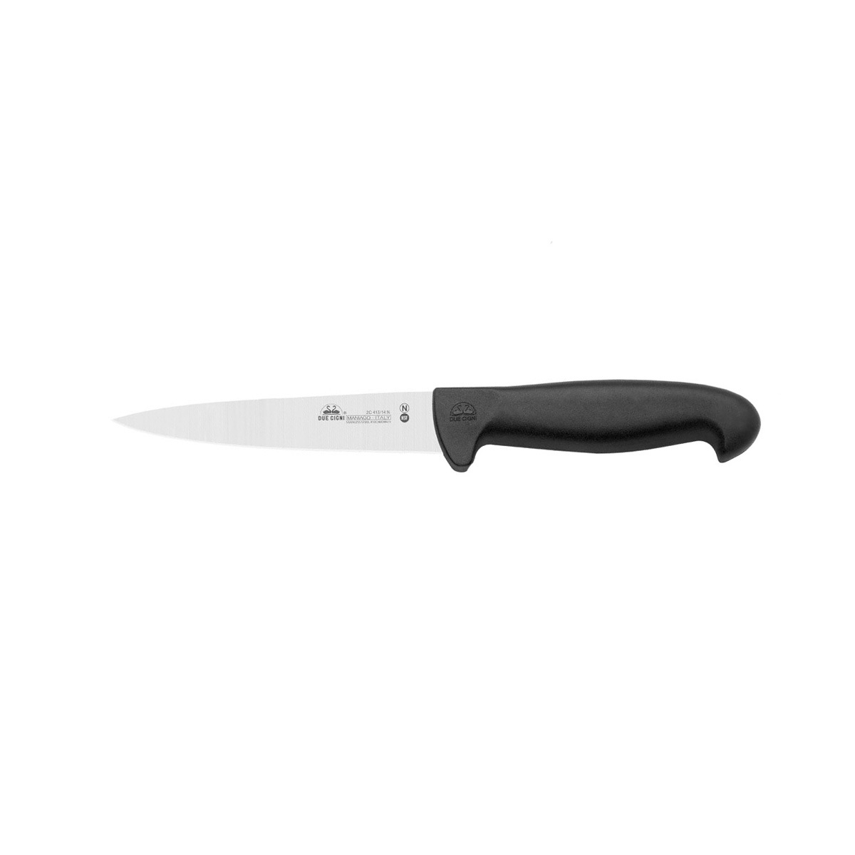Кухонный нож Fox Due Cigni 140 мм, сталь 4119 nitro-B, рукоять нейлон