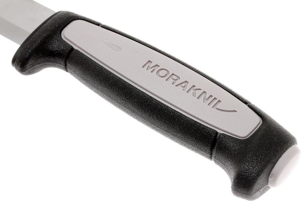 Нож с фиксированным лезвием Morakniv Robust, углеродистая сталь, рукоять резина/пластик от Ножиков