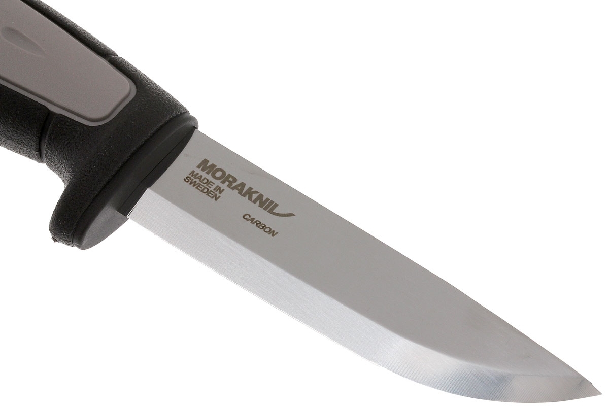 Нож с фиксированным лезвием Morakniv Robust, углеродистая сталь, рукоять резина/пластик от Ножиков