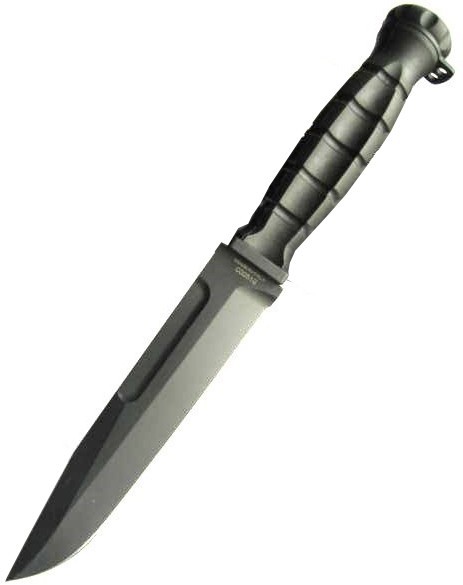 Нож с фиксированным клинком Extrema Ratio MK 2.1 Black, сталь Bhler N690, рукоять термопластик - фото 1