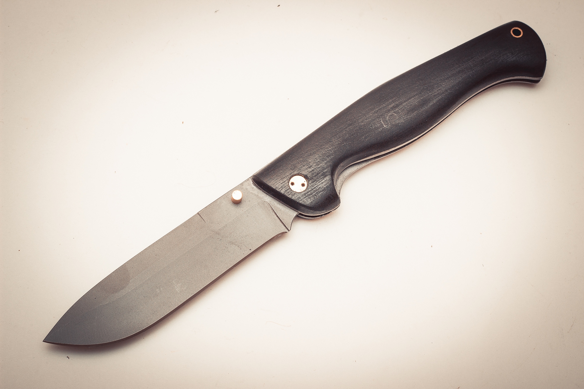 Складной нож Эртиль-2, сталь 95х18, граб