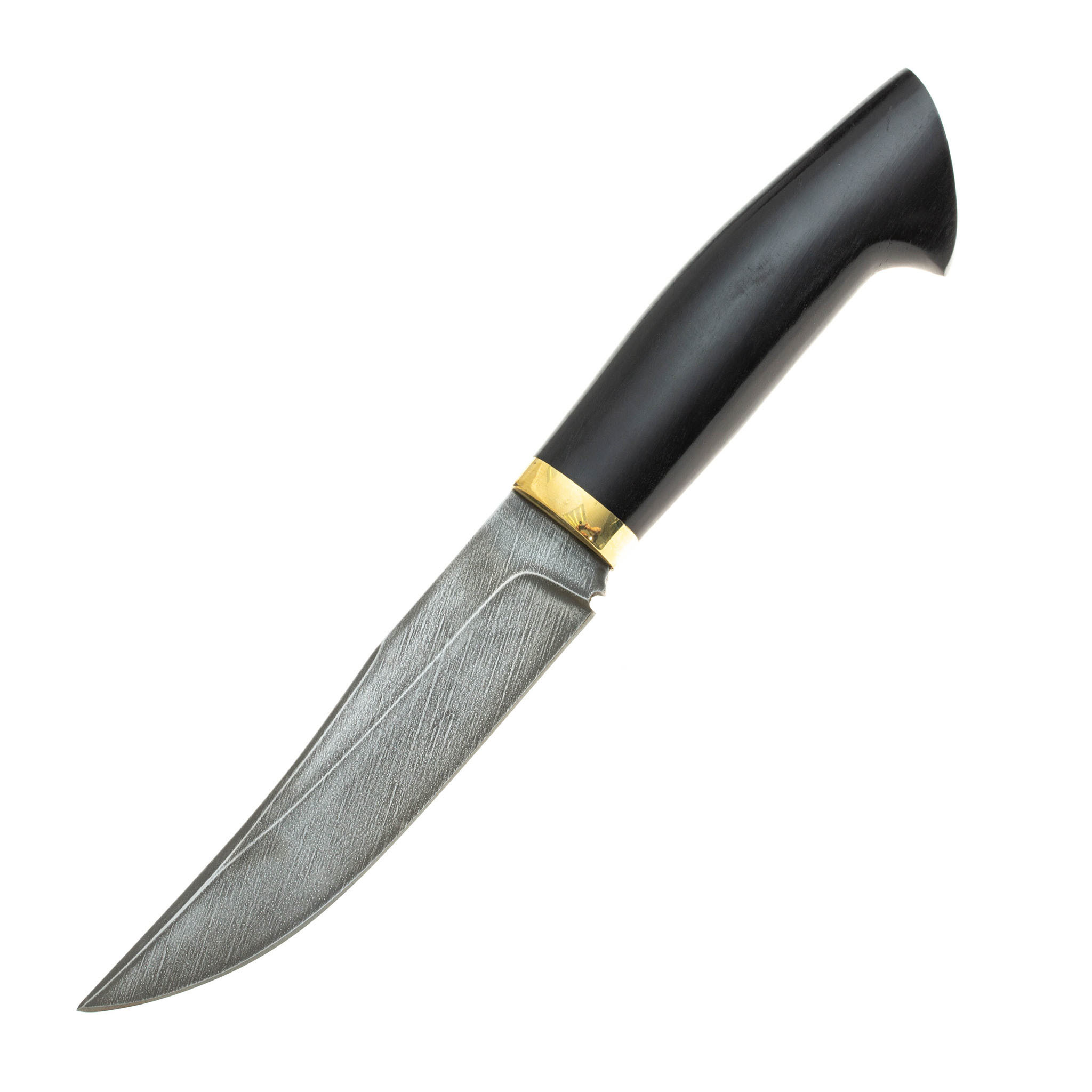 Нож Лис, дамасская сталь