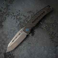 Фото Складной нож Artisan Jungle, сталь S35VN, карбон