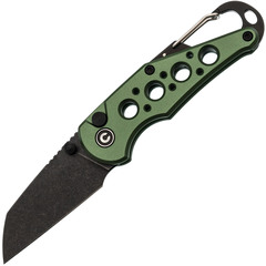 Фото Складной нож CIVIVI Pragma, сталь Nitro-V, рукоять алюминий, зеленый