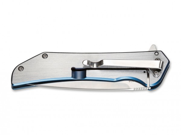 фото Нож складной boker blue grotto, сталь 440a, рукоять сталь